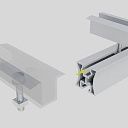 Профессиональные алюминиевые крепления и комплектующие для монтажа солнечных панелей