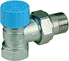 Клапан термостатический угловой с внутренней/наружной резьбой Ду 15 ( увеличенный проход) 
