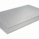 Стальной рифленый лист, 1500 х 6000 х 6 мм, 3сп5 (Россия)
