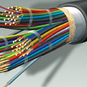 Кабель телефонный со сплошной полиэтиленовой изоляцией жил