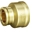 Муфта латунная переходная с внутренней резьбой ду 20х15 (3/4"х1/2") ld
