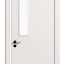 Межкомнатные двери, модель: SOLO, цвет: Эмаль белая