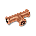 Тройник медный 28 пресс sanha