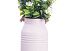 Декоративный керамический бочонок с цветами Flowers&Plants (23 см) №289