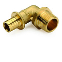 Соединитель латунный 90° GOLDFIX с наружной резьбой 32х1" GENERAL FITTINGS