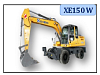 Колёсный экскаватор XE150W