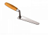 Joint trowel-wooden handle-stanless (кельма язычковая, нержавеющая сталь) 16 см