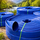 Гибкий шланг для капельного орошения LayFlat (Лейфлет) 150MM 6 BAR 50M ПБС