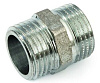 Ниппель латунный хромированный ду 25 (1") general fittings