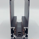 Магнитный трек S/U, черный, 2 м (TEKLED), 9 шт, артикул 169-03694