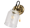Бра LED Antique Brass Clear E27 Max60w TEKLED 151-19984