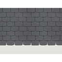 Гибкая черепица Деке Standard Крона - серый