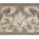 Настенная плитка Травертино Бордюр Арабески