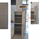 Сейф металлический двухъярусный