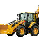 Экскаватор-погрузчик CAT [444] 1,3/0,32 м³