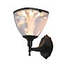 Светильник садово-парковый на солнечной батарее SOLAR Powered Sconce Wall Lamp BLACK 6500K + 3000K (TEKLED) 252-03500