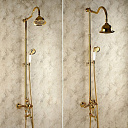 Душевая стойка, смеситель