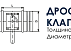 Дроссель-клапан для круглого воздуховода