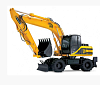 Колесный экскаватор JS 200W