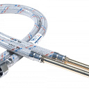 Гибкая подводка для смесителей (штуцер 106/100мм) 1/2”хM10 L-100 см