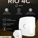 Вентилятор накладной Rio D100 обратный клапан Diciti