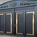 Металлические ворота, модель 2