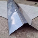 Конек из оцинкованного листа 0,7х500