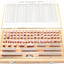 Концевые плоскопараллельные меры КМД класс-0  87шт мер