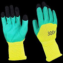 Перчатки рабочие, салатовые