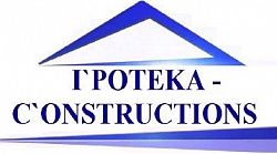Логотип I`POTEKA C`ONSTRUCTION  MCHJ
