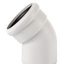 Отвод ПП для внутренней канализации Skolan SKB 45° Ду 110 OSTENDORF