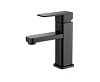 Смеситель CASELA CL51033B (черный) для умывальника с гайкой