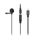 BOYA BY-M2 Петличный микрофон с переходником Lightning для устройств Apple