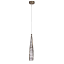 Люстра LED 7405 9Вт GOLD 3CCT (TEKLED) 159-18162