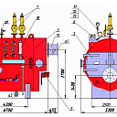 Котел паровой ENKOM Проект Т.022.330.00.00.000 (10,0 тн.час) (0,1 МВт)