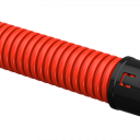 Труба гофрированная двустенная ПНД d=50мм красная (50м) IEK
