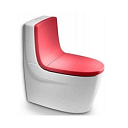 Унитаз Roca Khroma красный