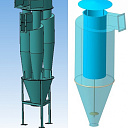 Пылеулавливающее оборудование циклон
