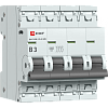 Автоматический выключатель 4P 3А (B) 6кА ВА 47-63N EKF PROxima