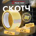 Скотч PeakWay 3,6 мм х 100 м