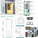 Коттеджный наружный (пристенный) лифт GH-VB