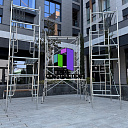 Леса строительные из оцинкованной стали, 35 кг