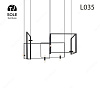 Люстра, модель "L035"