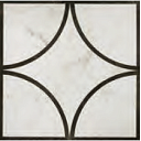 Декор из керамогранита Шарм Перл Вставка Луп