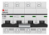 Автоматический выключатель 4P 63А (C) 10kA ВА 47-100 EKF Basic