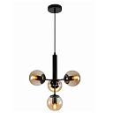 Люстра 10194 CLEAR PLASTIC Glass 4xE27 40Вт 159-17406