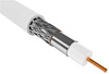 Кабель коаксиальный RG6 CCS 75Ом FPE PVC белый (300м) GENERICA