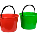 Ведро пластмассовое с крышкой