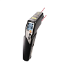 Инфракрасный термометр с 2-х точечным лазером и возможностью подключения зонда TESTO 830-T4
