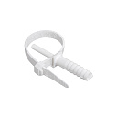 Хомут дюбельный ХД 7х150 белый (50шт/упак) IEK